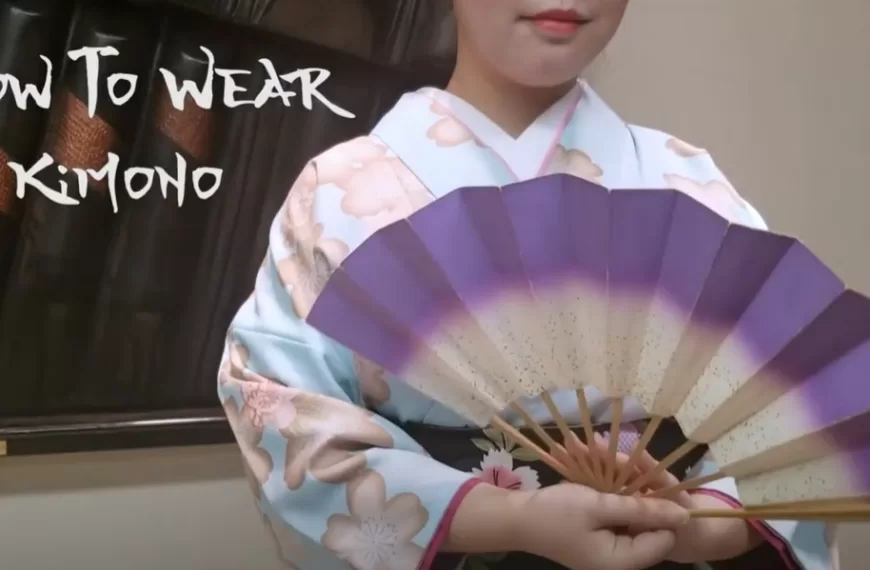 How to Wear a Kimono