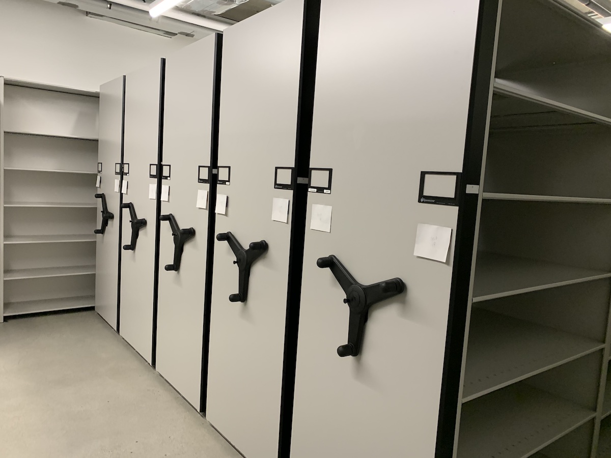 Museum collection storage upgrade 2021