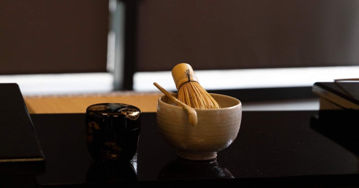 matcha tea utensils