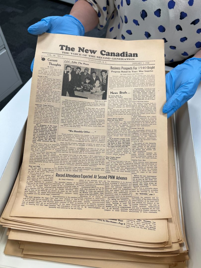 The New Canadian, Volume III, Issue I, January 1940. The New Canadian Newspaper collection. NNMCC 2010.6.